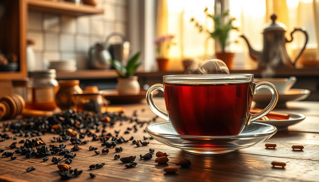 Aromatischer Schwarztee