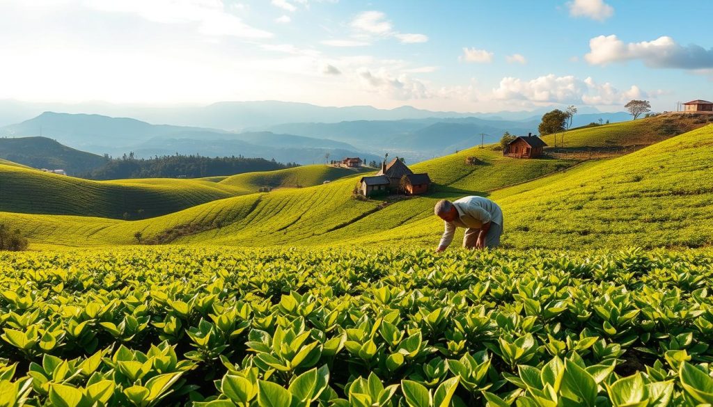 Bio schwarzer Tee Anbaugebiete
