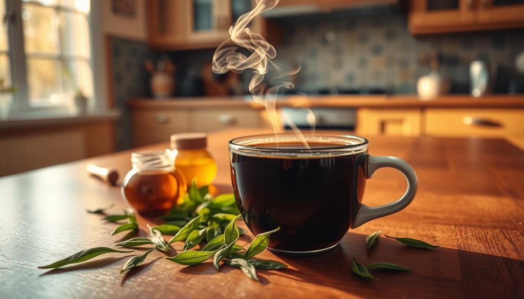 Schwarzer Tee Energie