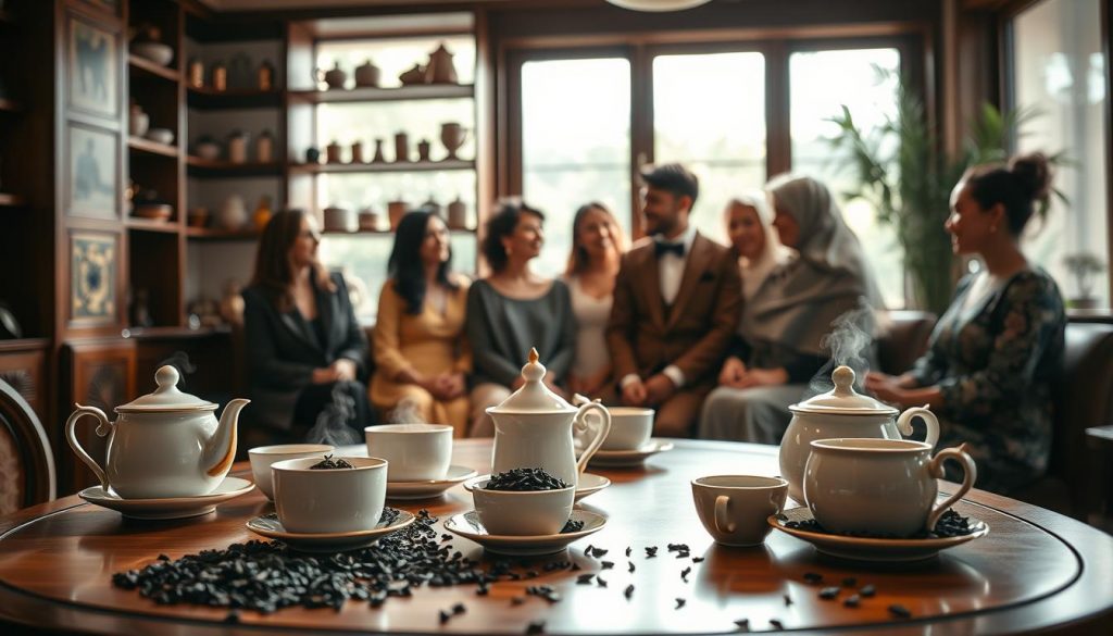 Schwarzer Tee Kultur