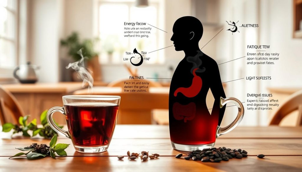 Schwarzer Tee Wirkung auf Körper