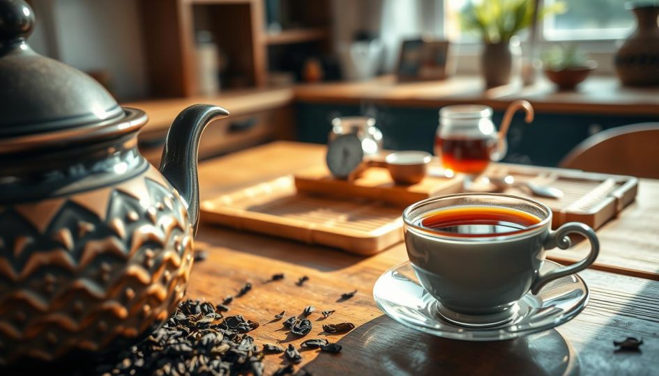 Schwarzer Tee Zubereitung