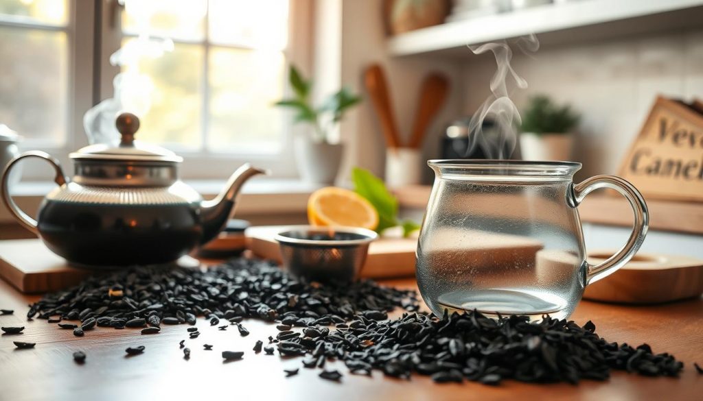 Schwarzer Tee zubereiten