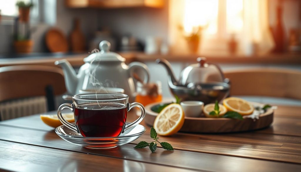 Zusätze für schwarzen Tee